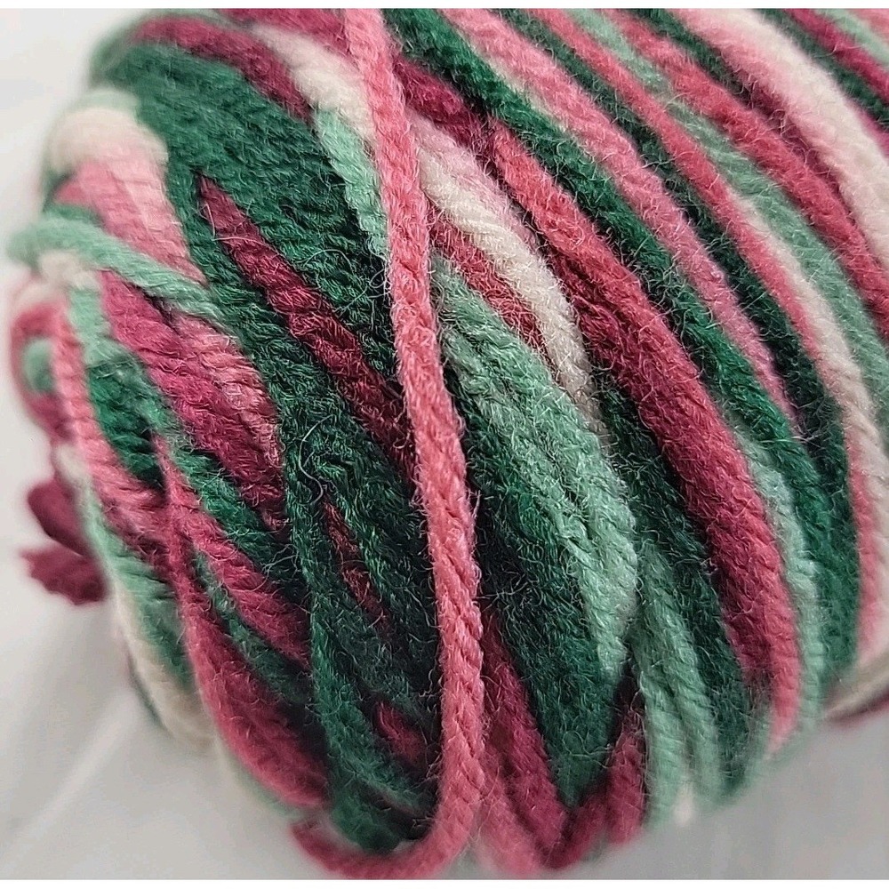 Red Heart Super Saver Multicolor Holly & Ivy Yarn